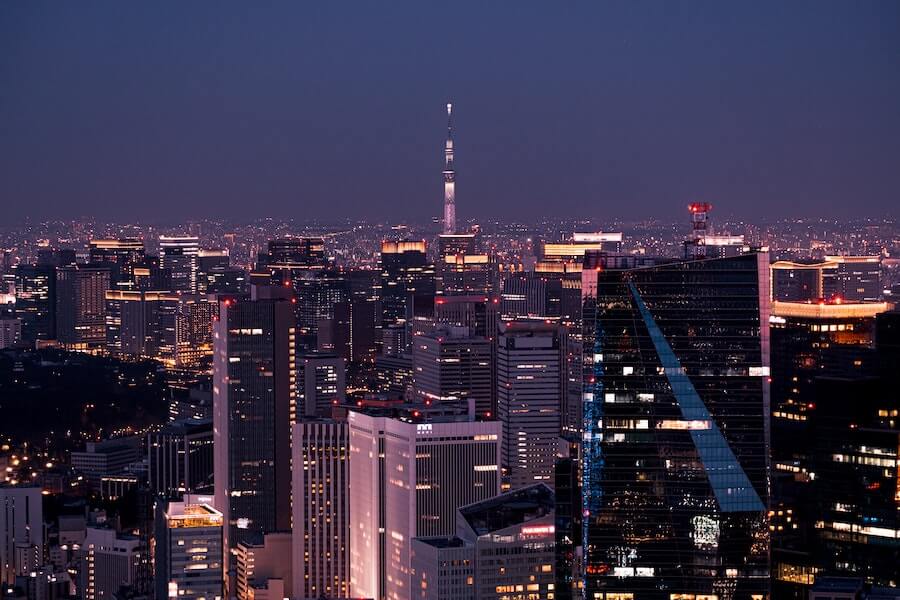 Tokyo skyline